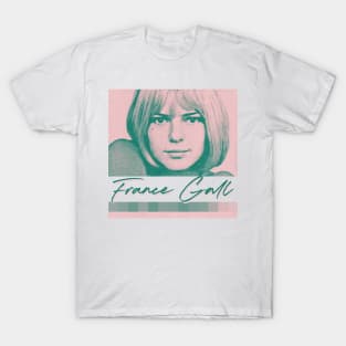 France Gall // 60s Aesthetic Design T-Shirt